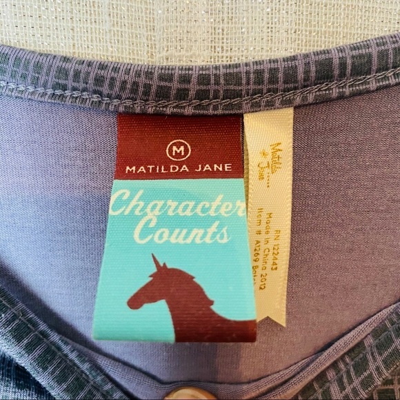 Matilda Jane Character Counts Hadley Tunic Top~M - Picture 5 of 8